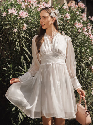 Luminous White Dress