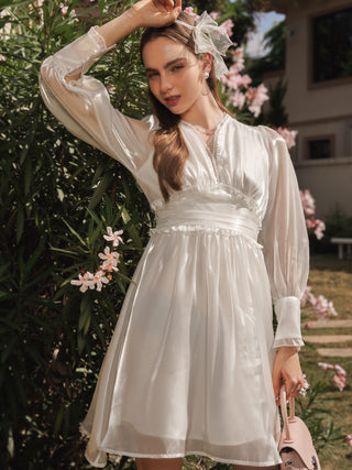 Luminous White Dress