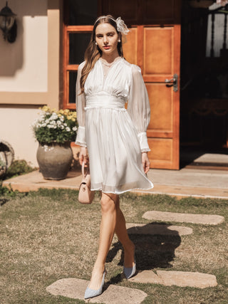 Luminous White Dress