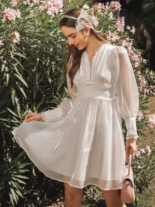 Luminous White Dress