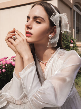 Luminous White Dress